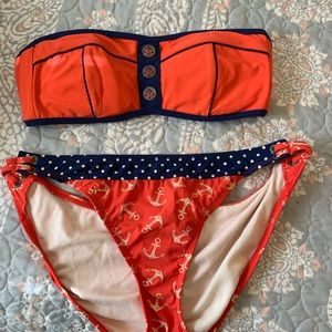 Sperry Two Piece Swim Suit